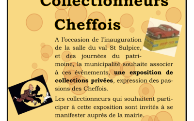 Exposition de collectionneurs cheffois